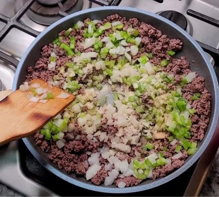 Easy potato and beef casserole