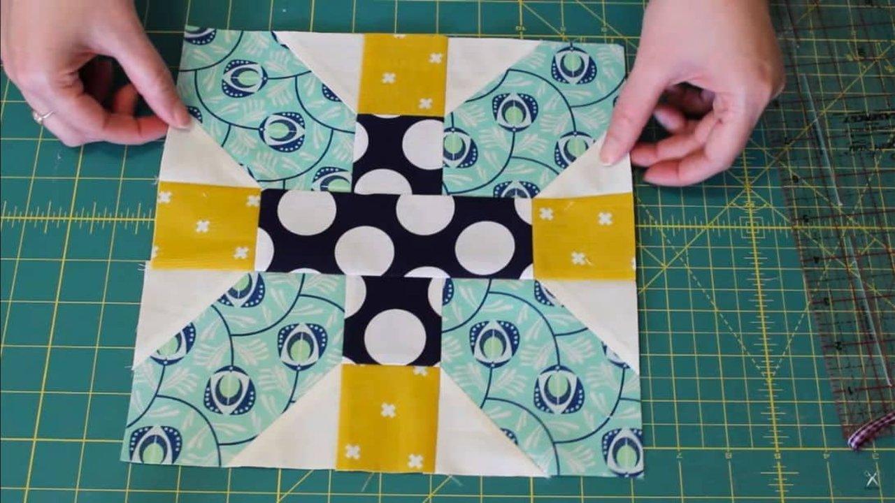X Plus Block Quilt Tutorial