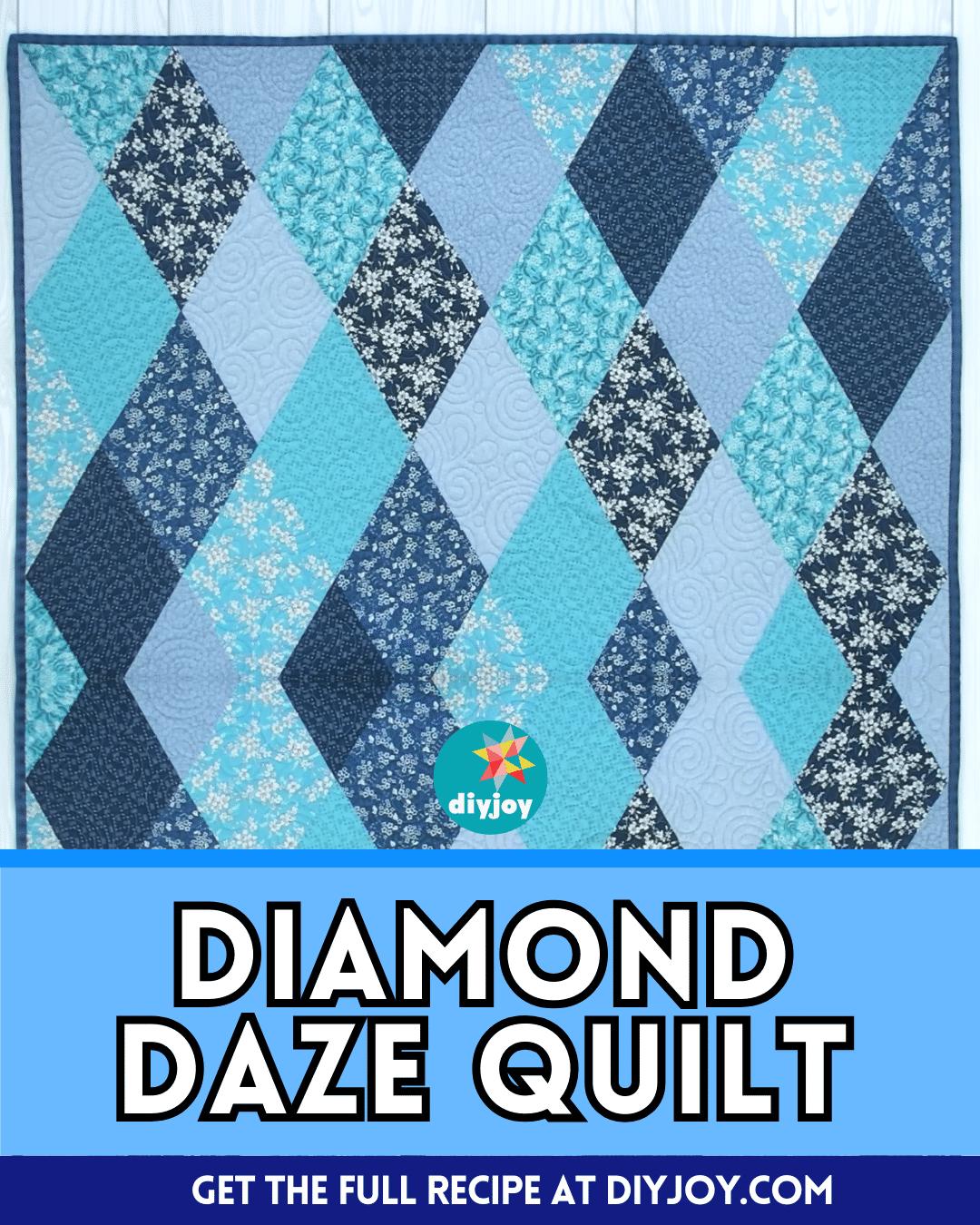 Beginner-Friendly Diamond Daze Quilt Tutorial