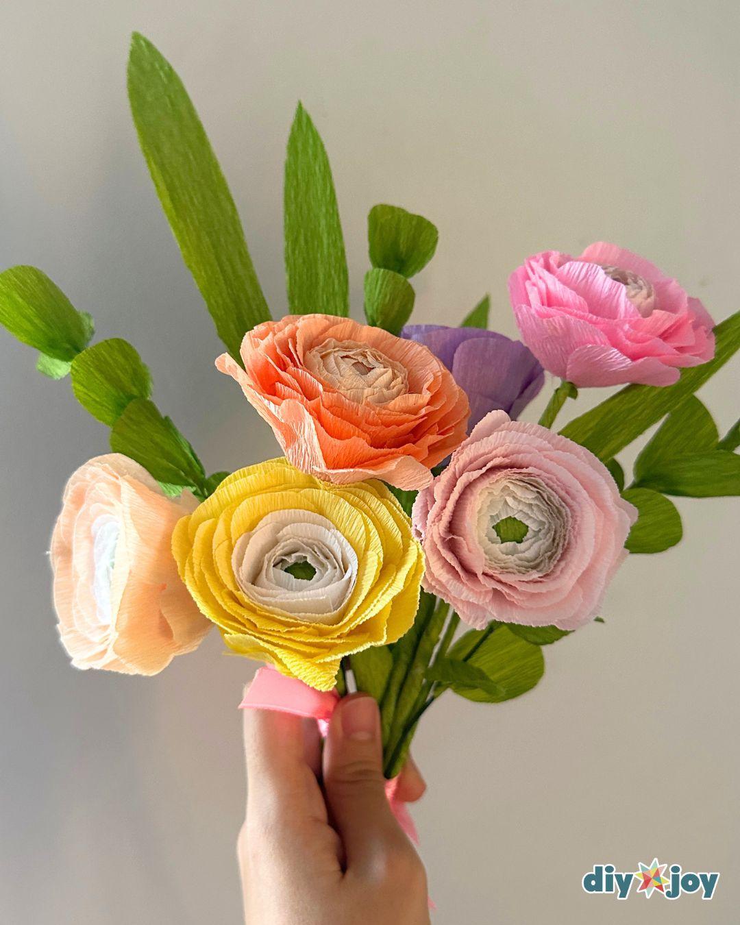 Paper Ranunculus — paper ranunculus tutorial