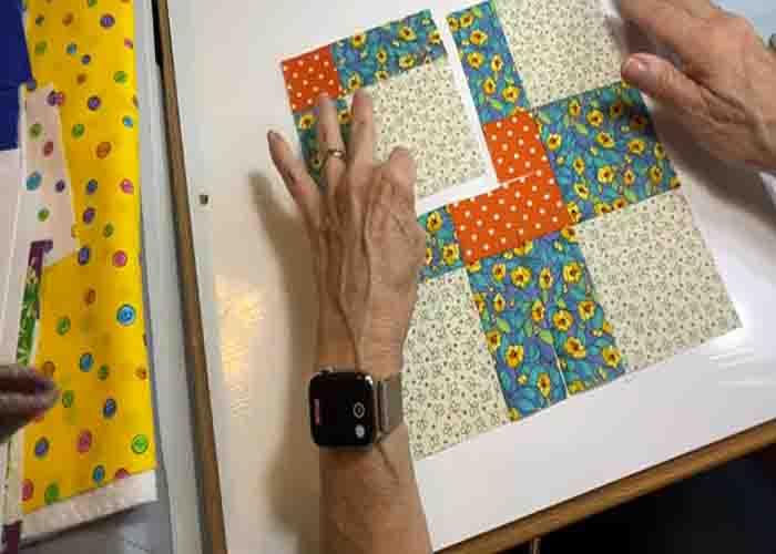 Making the disappearing nine square block