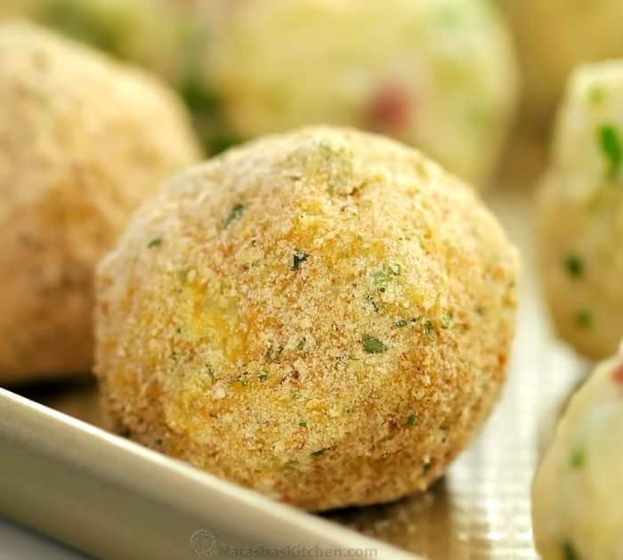 How to Make Cheesy Rice Balls