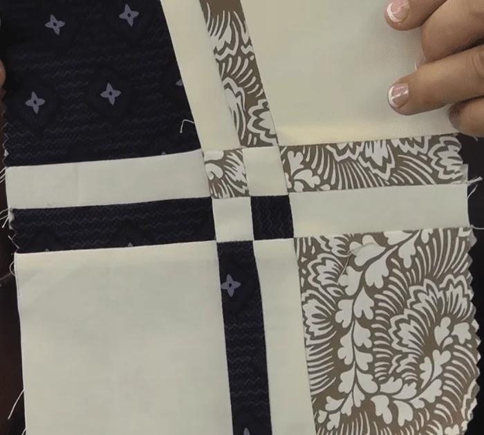 How To Make Disappearing 4 Patch Quilt Block