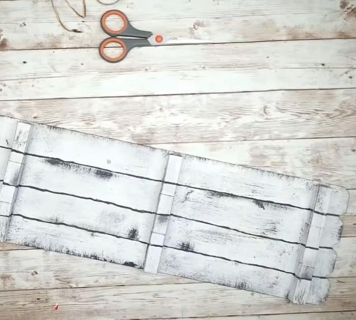 DIY Dollar Tree 3 Basket Hanging Shelf Decor Tutorial
