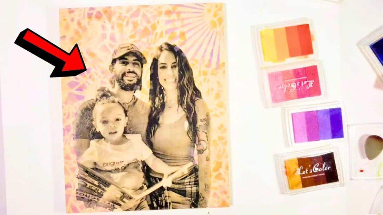 Easy DIY Photo Transfer Technique