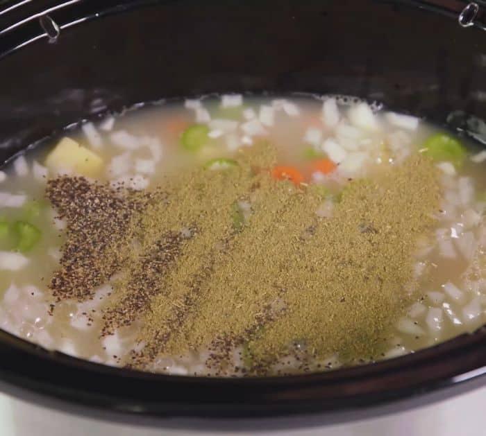 Crockpot Turkey Soup Ingredients