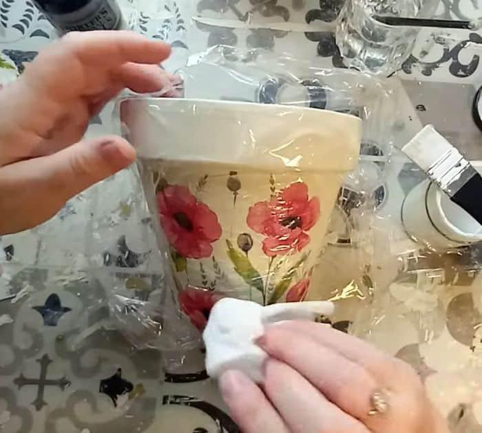 Easy DIY Decoupage Terracotta Pot Tutorial From Scratch