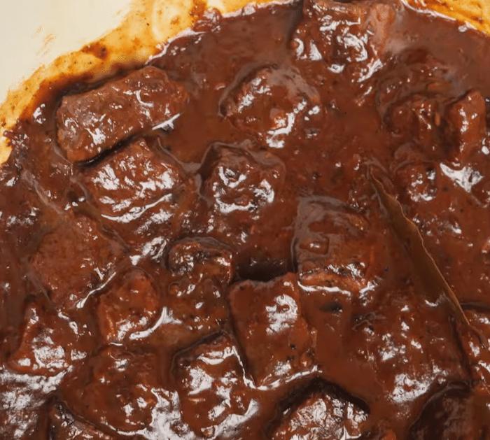 How to Make Double French Onion Beef Tips & Gravy