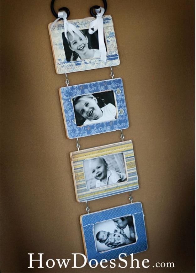 Four Dollar Store Frames, short enough on steps to wrap up before supper and a statement worth the extra effort