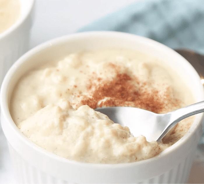 Easy to Make Creamy Rice Pudding