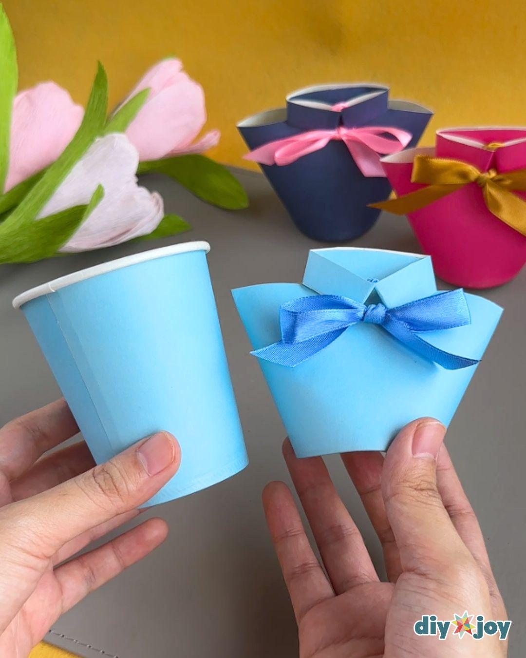 Fathers Day Paper Cup Shirt Gift — last minute father's day gift