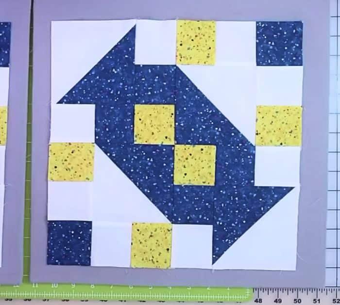 How to Make a Churn Dash Quilt Block