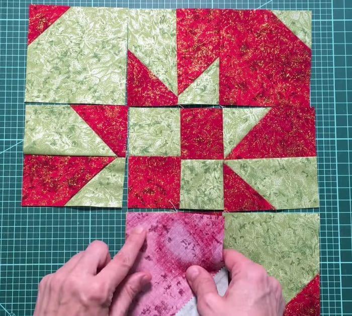 Easy To Make Disappearing Hourglass Quilt Block