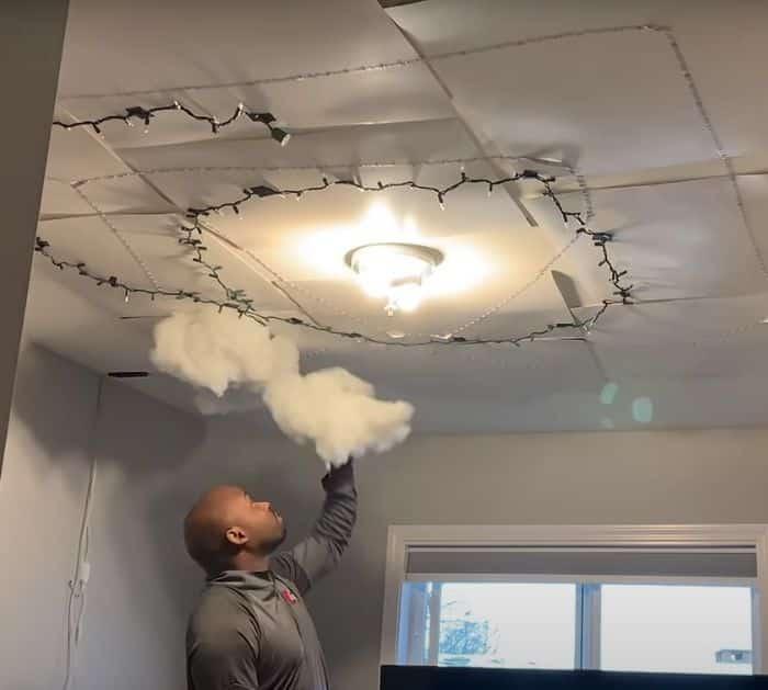 Easy and Cheap Cloud Ceiling Tutorial