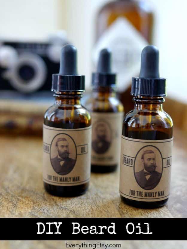 DIY Beard Oil, speedy enough to wrap up in one evening and a find that looks like it came from a boutique