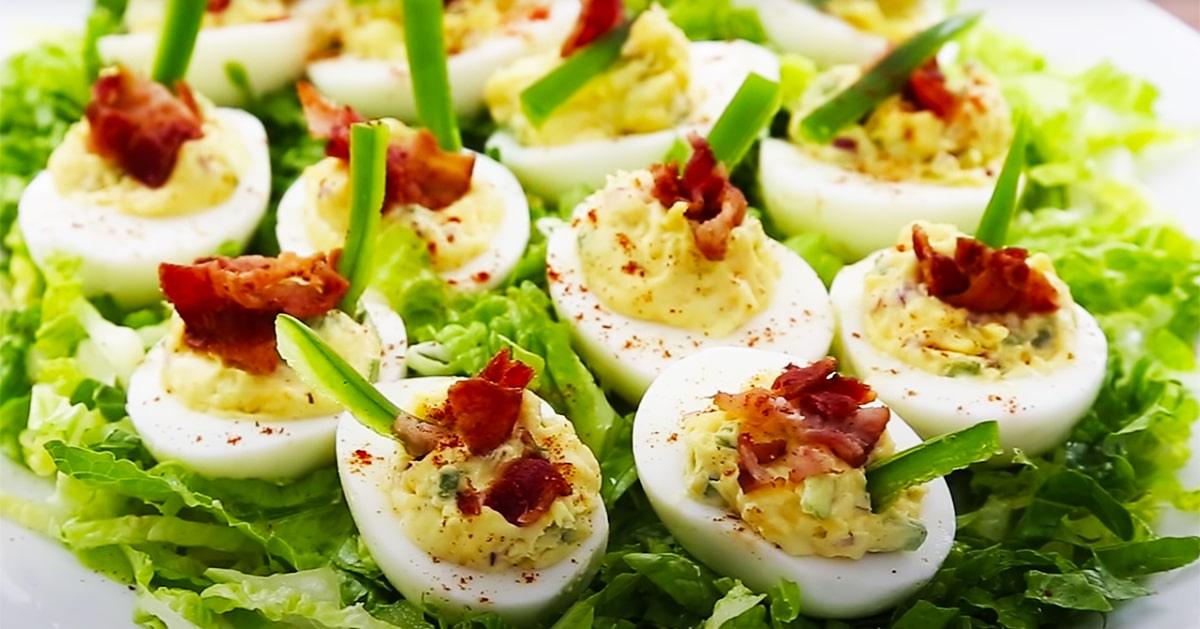 Jalapeño Bacon Cheddar Deviled Eggs Recipe