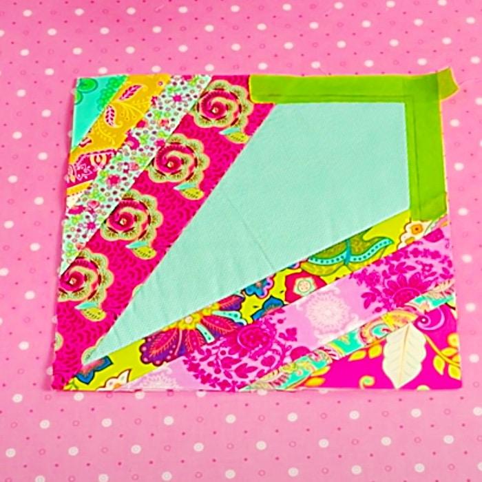 Quilt As You Go String Quilt - Easy Quilt Pattern - Free Quilt Pattern