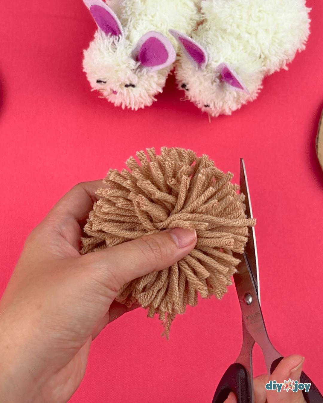 Pom Pom Bunny — pom pom crafts