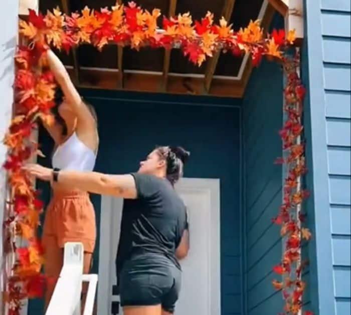 Easy Fall Front Porch Decor Instructions