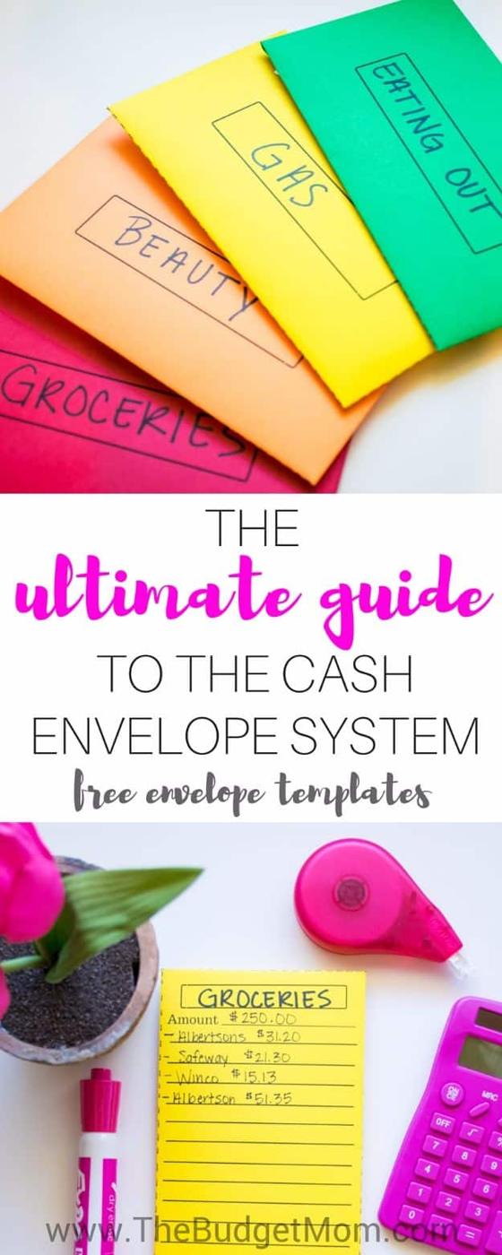 Ways to Save Money in 2018 - Cash Envelope System - Easy Money Saving Ideas and Tips for Budgeting - Cool Idea for Budget Planning and Smart Financial Advice for Beginners - Create