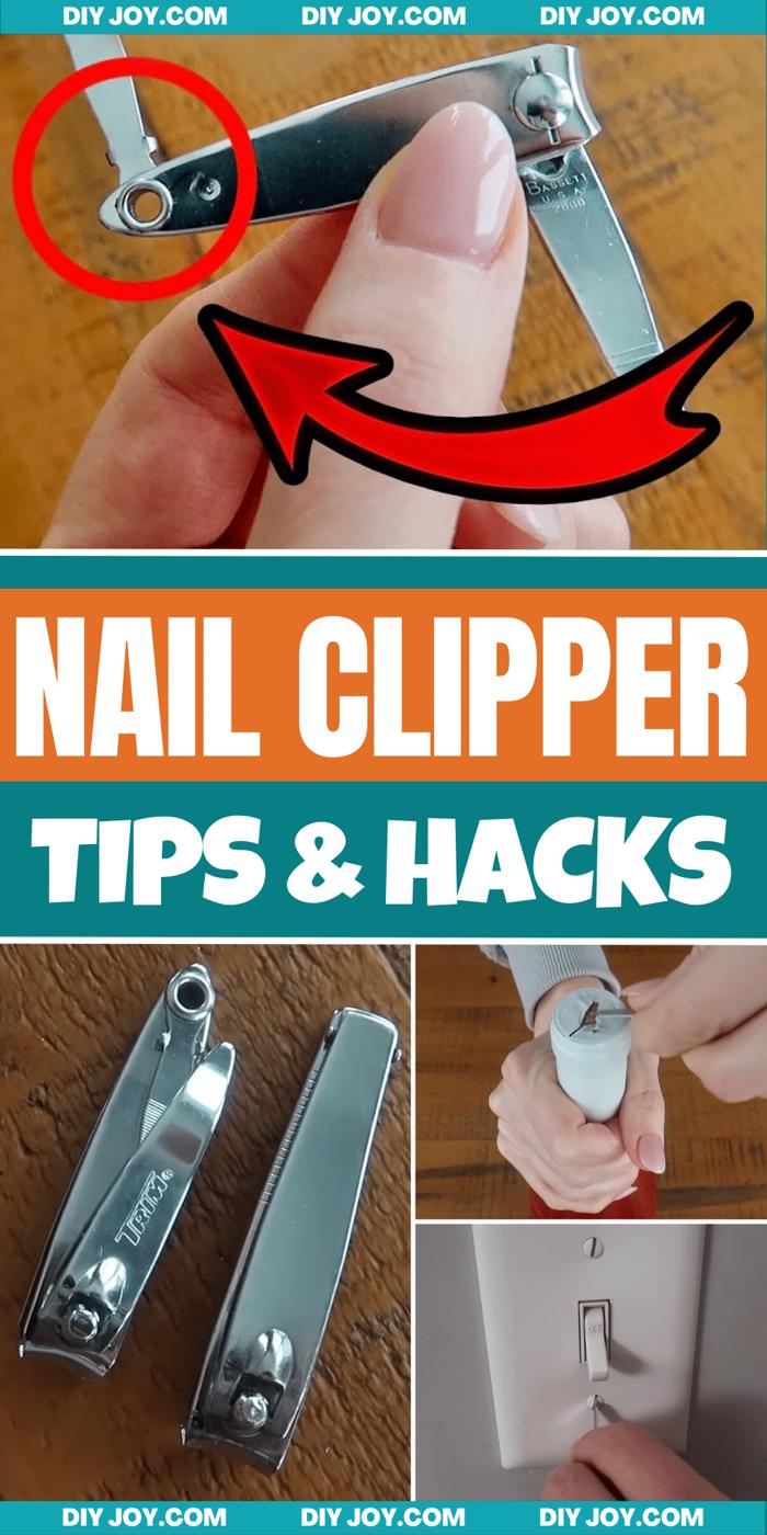 Smart & Useful Hacks Using Nail Clippers