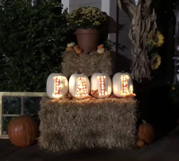 Easy Outdoor DIY Fall Decor Project Ideas