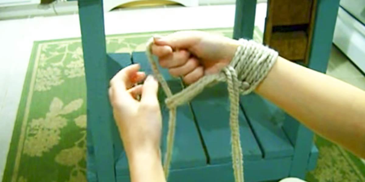 You Won’t Believe The Awesome Item She Makes On Her Arm Of All Things. Watch!