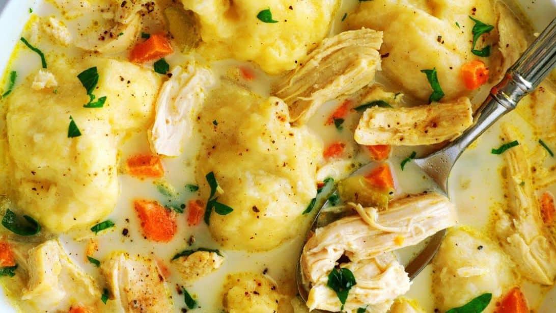 Creamy Chicken and Dumplings Recipe