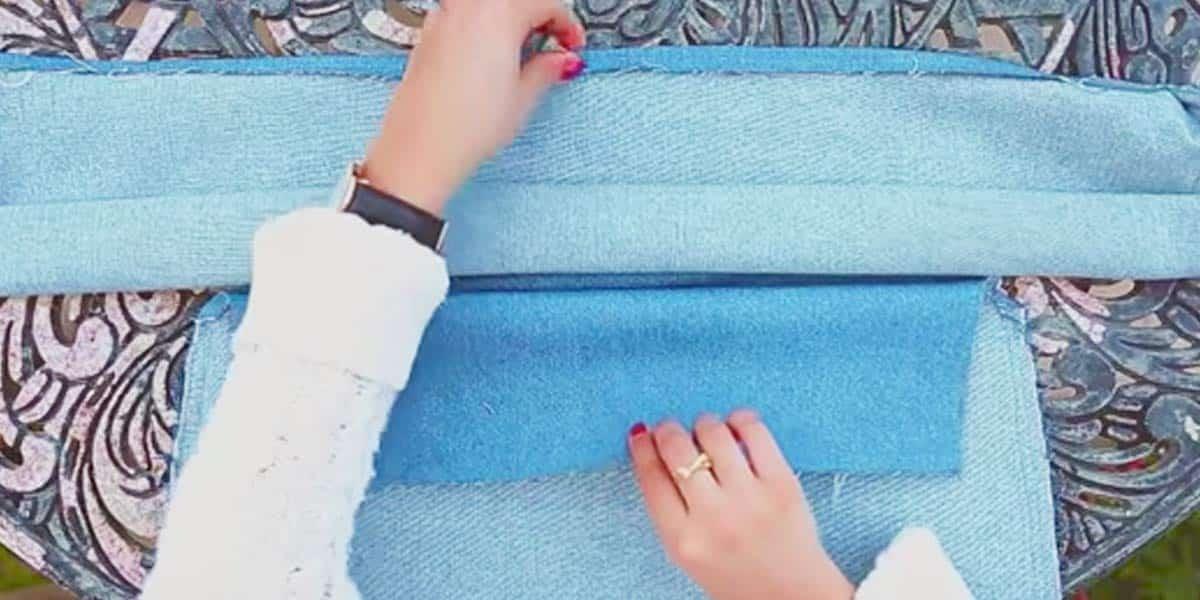 She Sews A Ruffle 30″x 12″ And Makes Something That’s The Most Stylish Item Today!