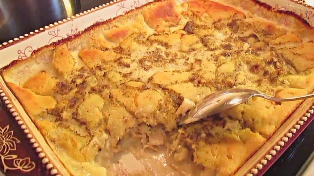 Easy Chicken & Dumpling Casserole Recipe