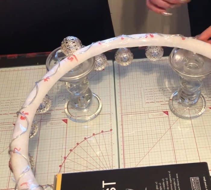 DIY Gazebo Chandelier tutorial