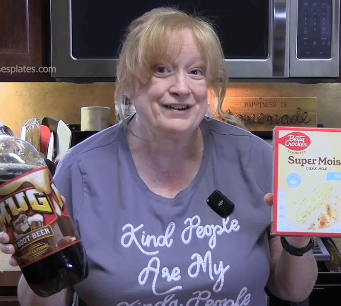 Ingredients for Root Beer Float Cake