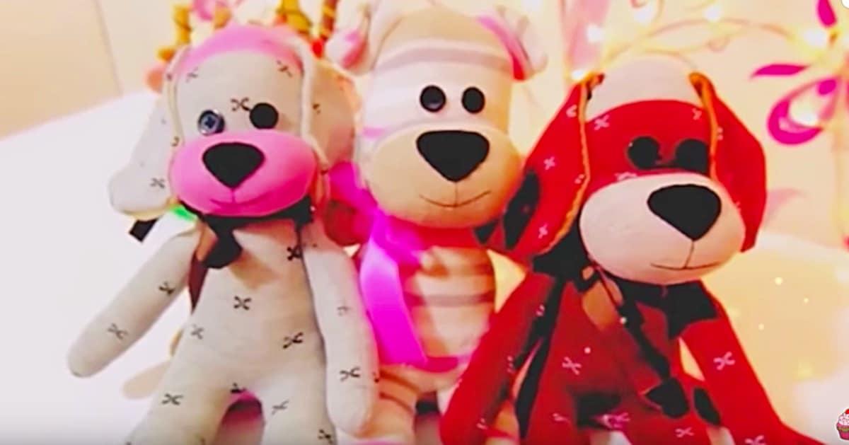 How To Make DIY Sock Puppy Dogs