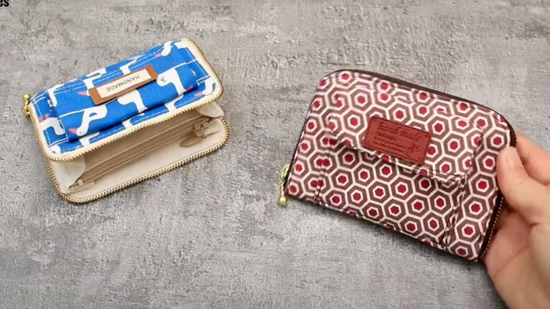 How to Make A DIY Zip Around Wallet