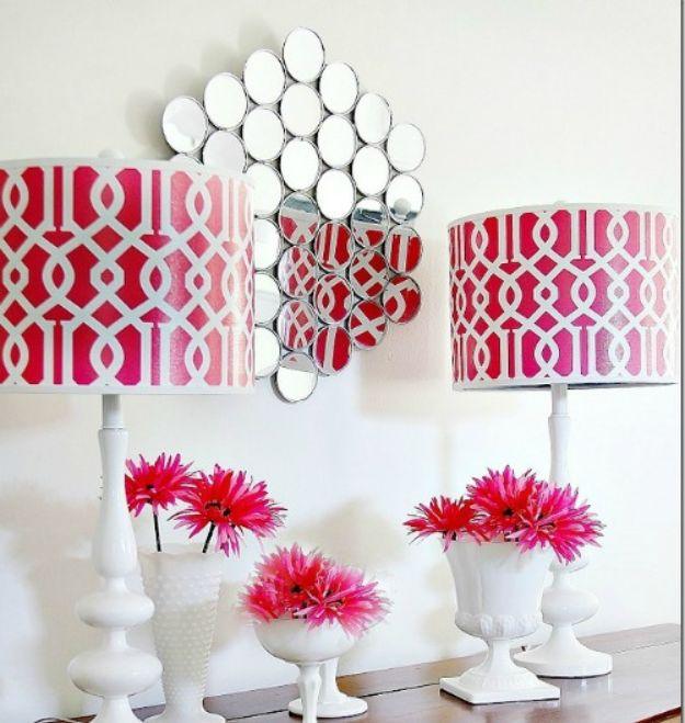 Make A Wall Mirror, simple enough for a beginner and pretty enough for guests and a look worth copying this year