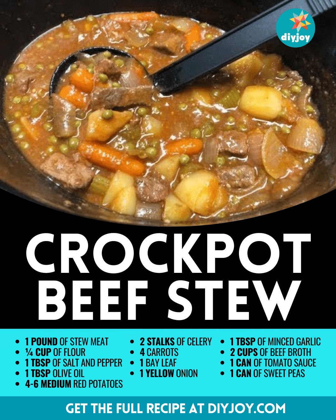 Easy-to-Make Crockpot Beef Stew