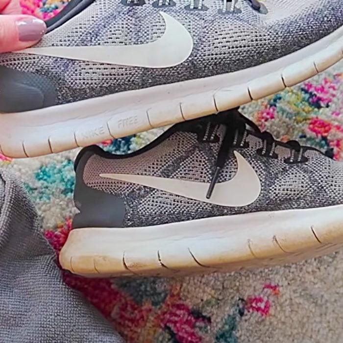 Clean Sneakers With Shaving Cream - Clean A Bathtub With Shaving Cream - Shaving Cream Cleaning Hacks