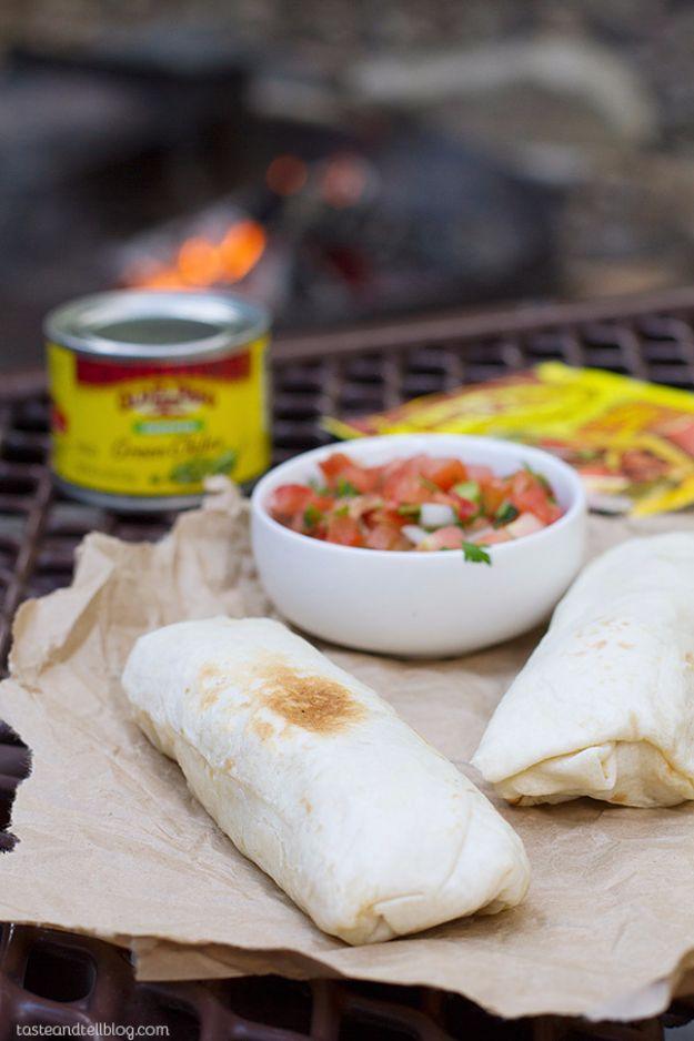 Campfire Breakfast Burritos, a campsite dinner idea, light on prep but big on payoff and a bite worth saving room for