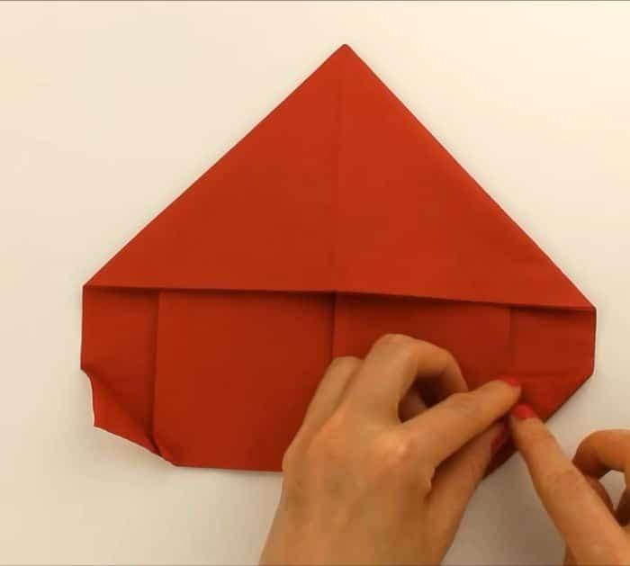 How to Fold a Heart Napkin