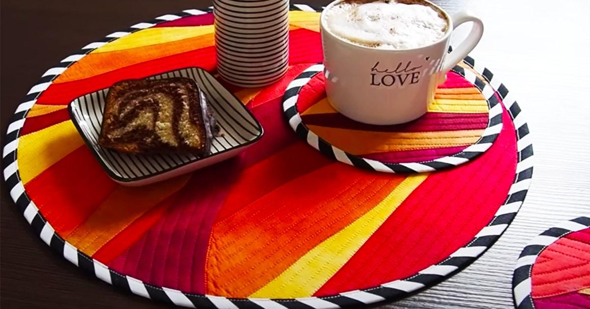 How To Make Patchwork Desk Decor