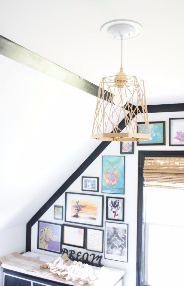 Garbage Can Lights, a simple weekend project using basic supplies and a stylish lighting upgrade anyone can build