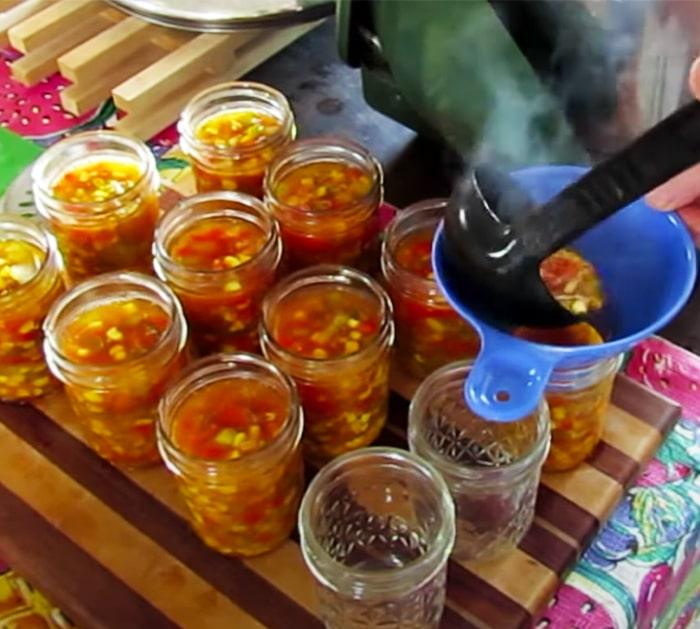 Canning Corn Relish | How To Can Corn Relish