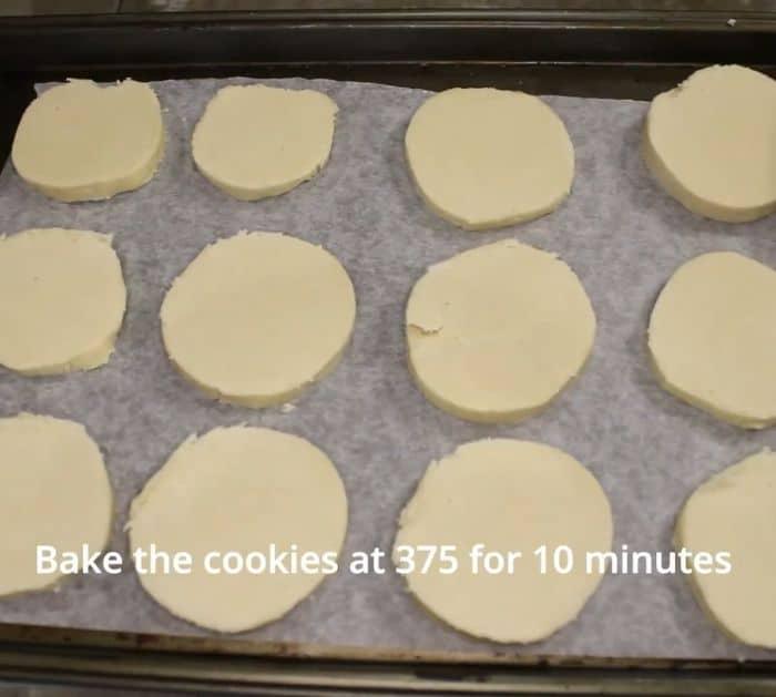 Easy Melted Snowmen Shortbread Cookies Ingredients