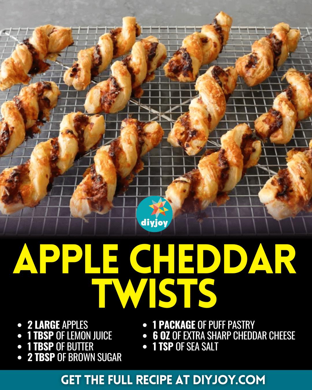 Easy Apple Cheddar Twists Recipe