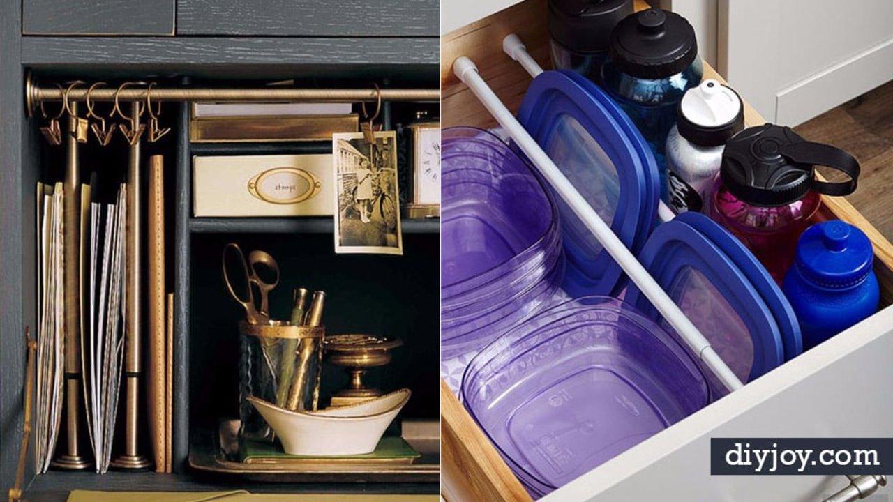 31 DIY Hacks For Using Tension Rods In The Home