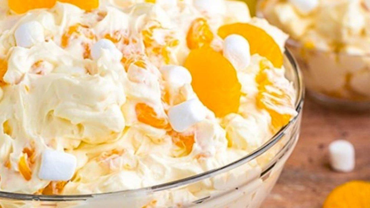 How to Make Orange Dreamsicle Salad