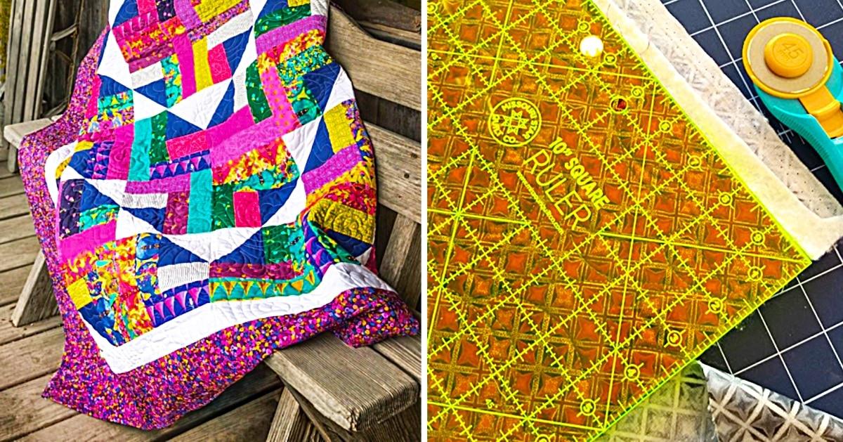 How To Trim And Square A Quilt