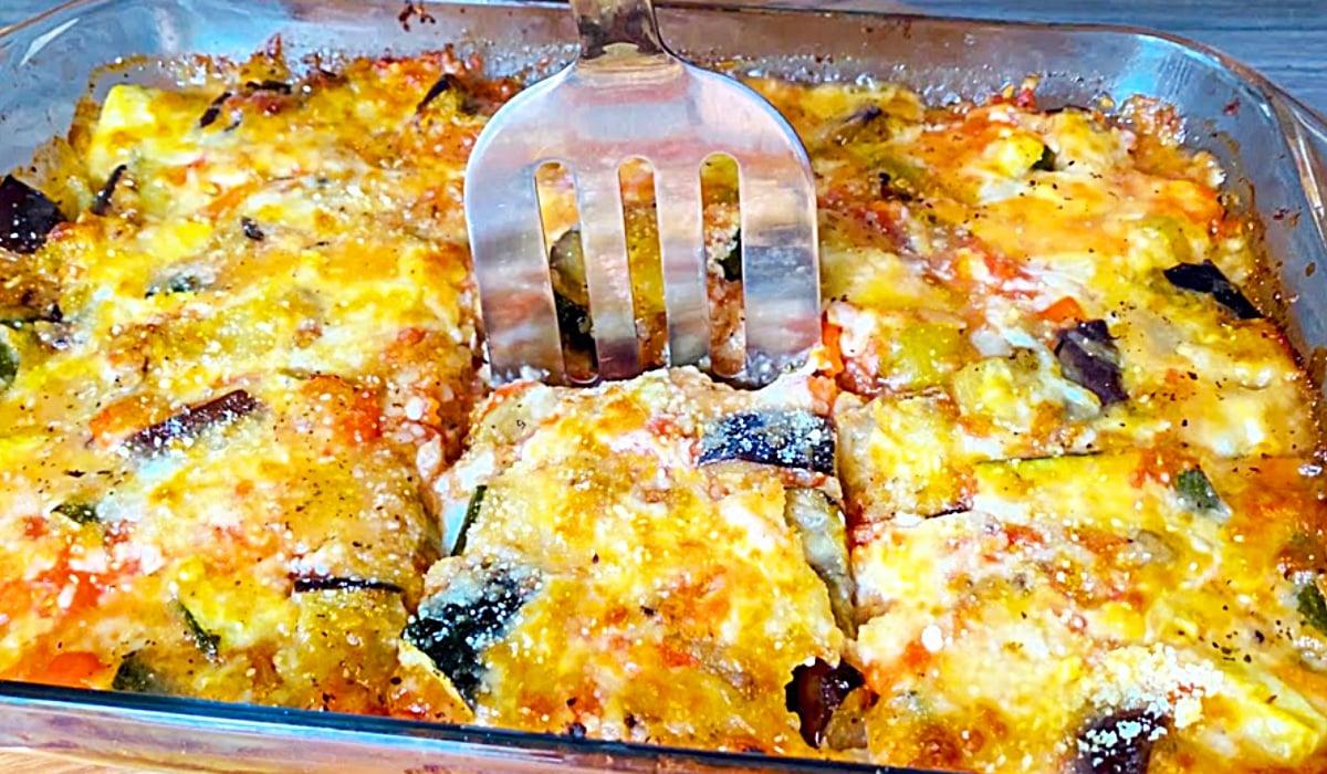 10-Minute Puff Veggie Casserole Recipe