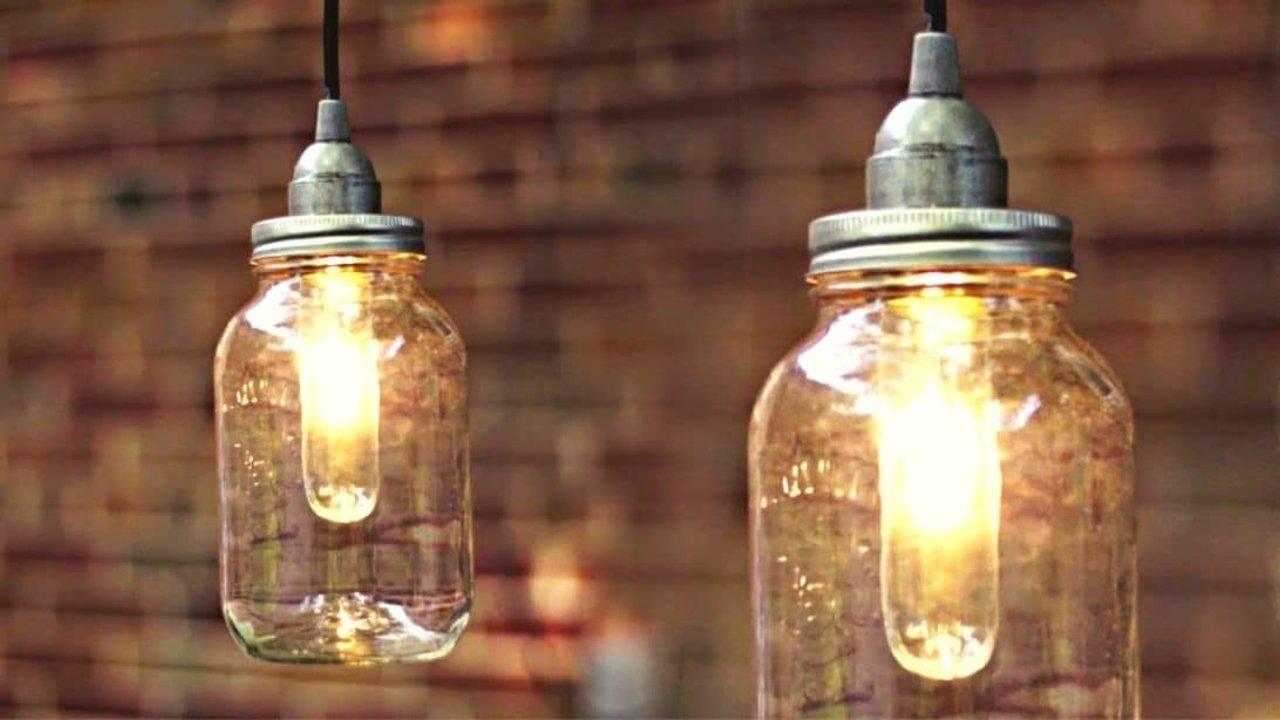DIY Mason Jar Lantern Tutorial