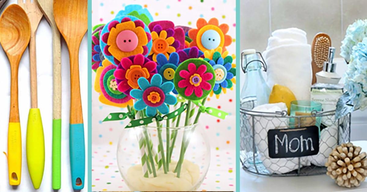 34 Easy DIY Mothers Day Gifts That Are Sure To Melt Her Heart